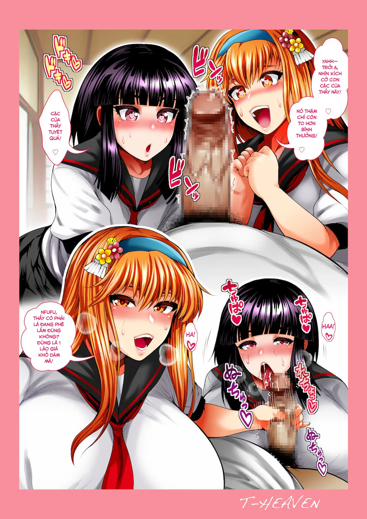 HentaiVN.net - Ảnh 29 - Kanojo-tachi wa Chuunen Kyoushi to Nuppori SEX Suru [bitch mania] - Oneshot