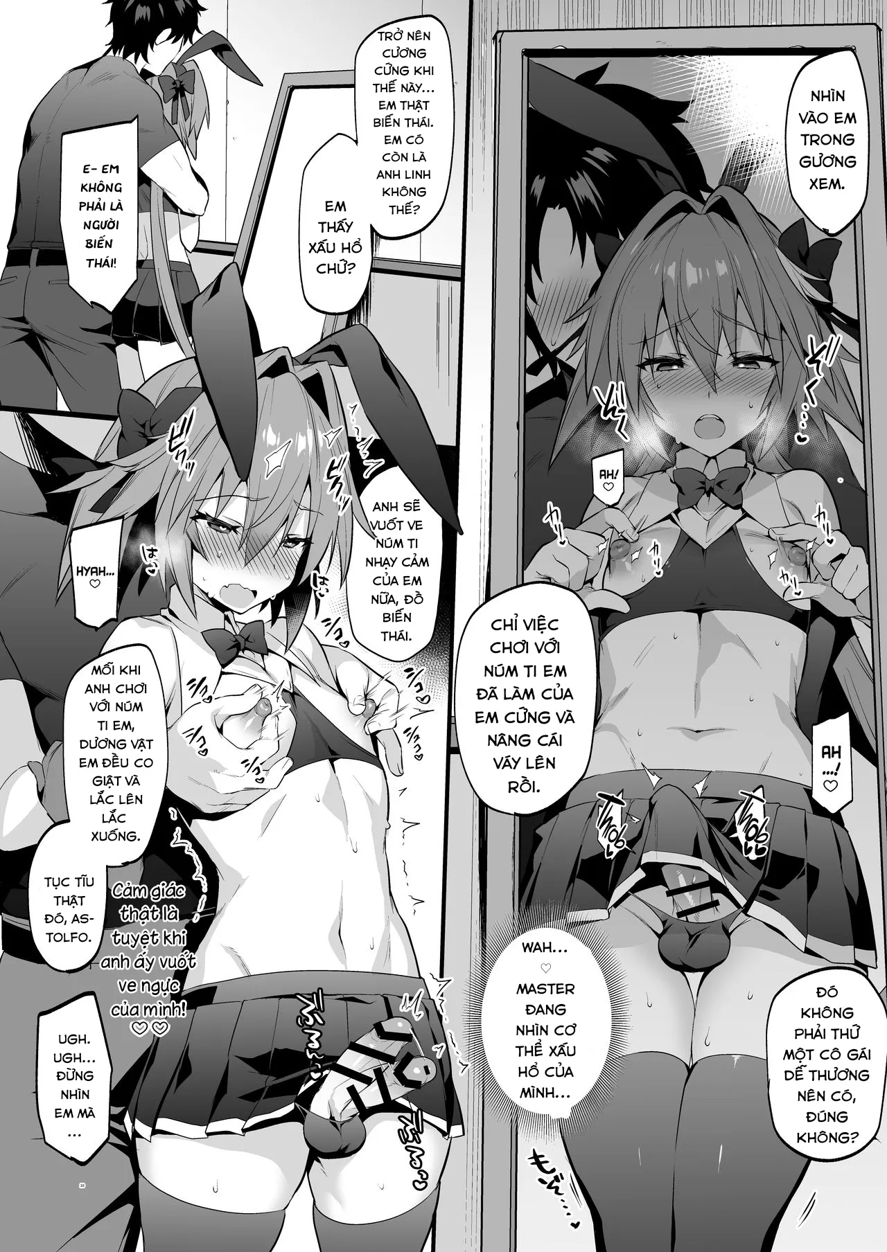 HentaiVN.net - Ảnh 6 - Trêu chọc lại Astolfo. [Astolfo Korashime Hon; Teasing Astolfo; アストルフォ懲らしめ本] - Oneshot