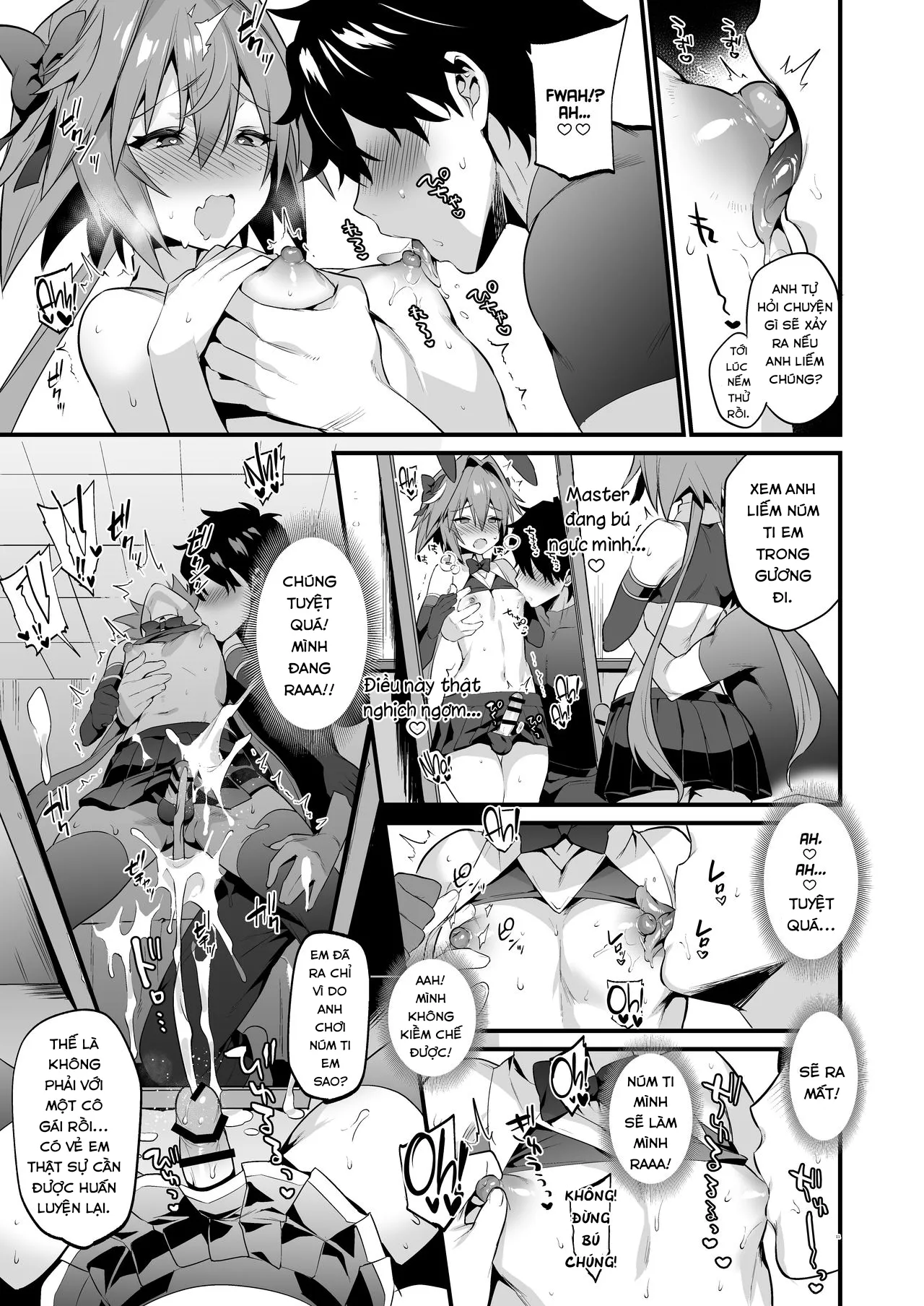 HentaiVN.net - Ảnh 7 - Trêu chọc lại Astolfo. [Astolfo Korashime Hon; Teasing Astolfo; アストルフォ懲らしめ本] - Oneshot