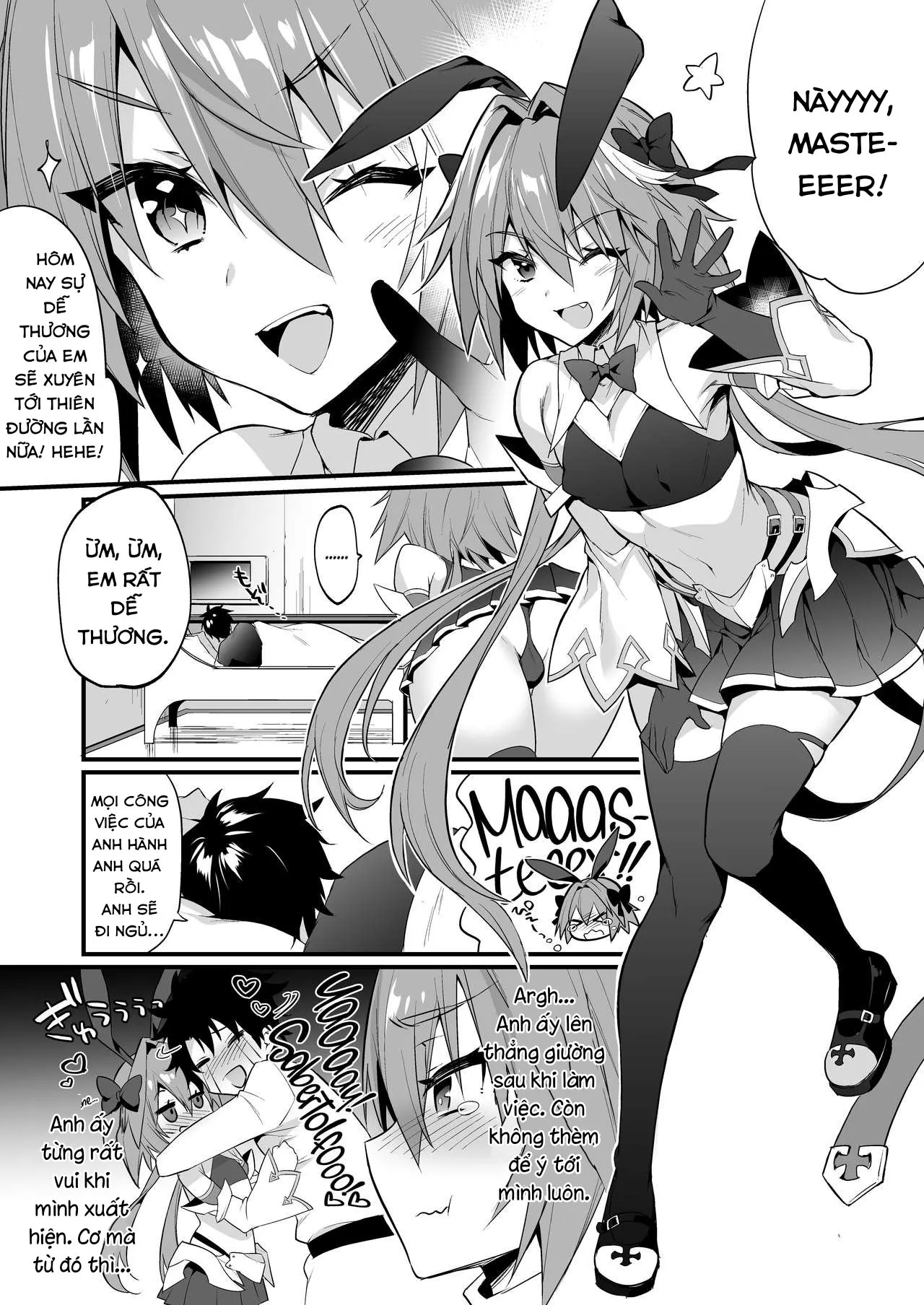 HentaiVN.net - Ảnh 3 - Trêu chọc lại Astolfo. [Astolfo Korashime Hon; Teasing Astolfo; アストルフォ懲らしめ本] - Oneshot