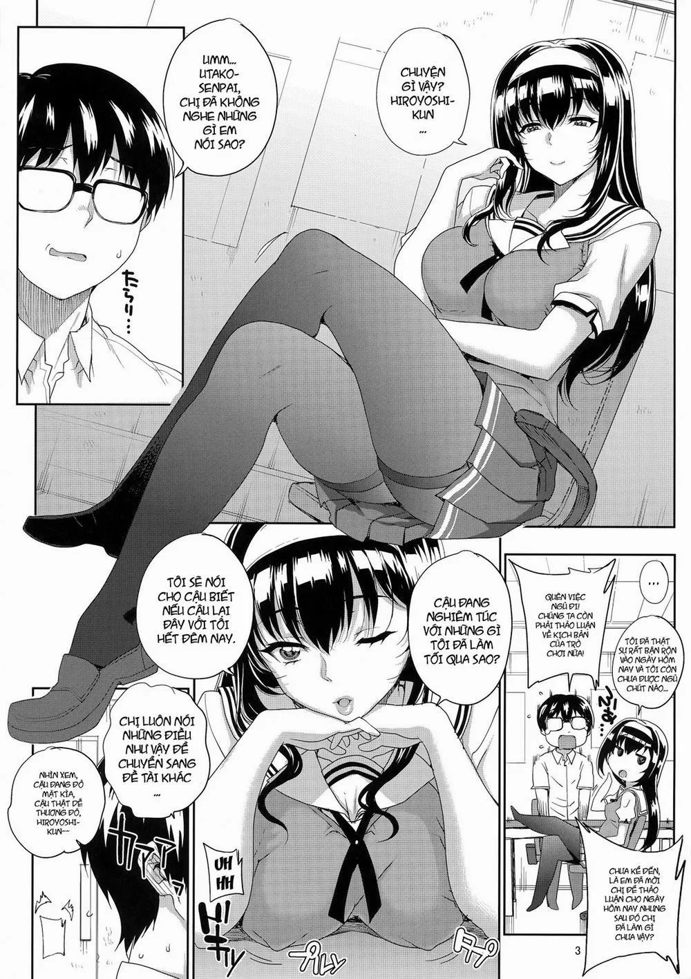 HentaiVN.net - Ảnh 5 - Kayumidome 14 Houme (Saenai Heroine No Sodatekata) - Oneshot