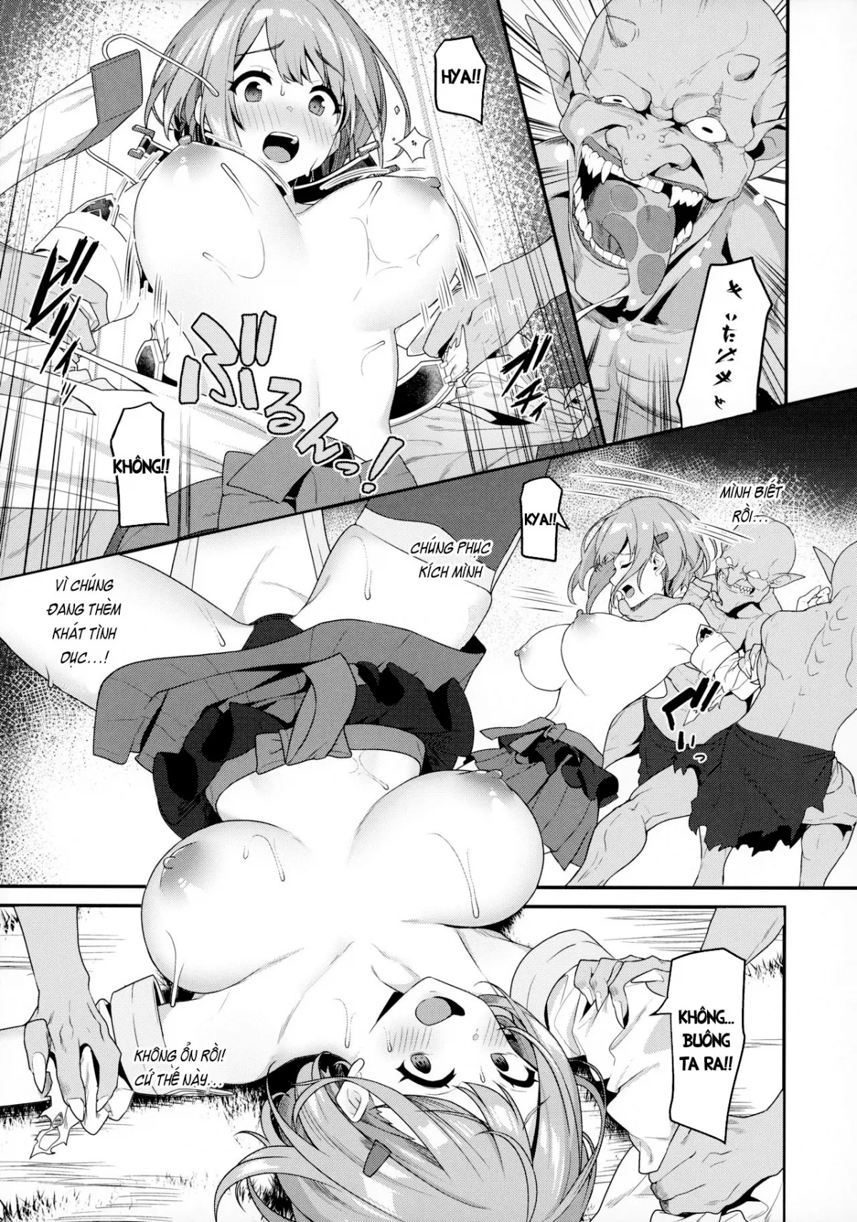HentaiVN.net - Ảnh 13 - Hitoyo-chan no Junan [Hitoyo-chan's Suffering;Nỗi khổ của Hitoyo-chan] - OneShot