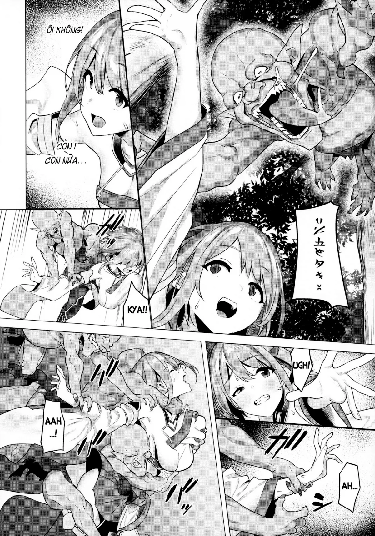 HentaiVN.net - Ảnh 8 - Hitoyo-chan no Junan [Hitoyo-chan's Suffering;Nỗi khổ của Hitoyo-chan] - OneShot