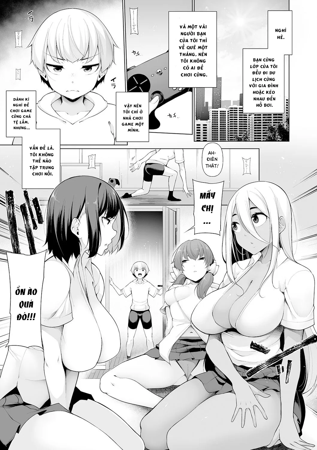 HentaiVN.net - Ảnh 6 - Zenbu Gal na Nee-chan no Sei [ぶギャルな姉ちゃんのせい] - Chap 1