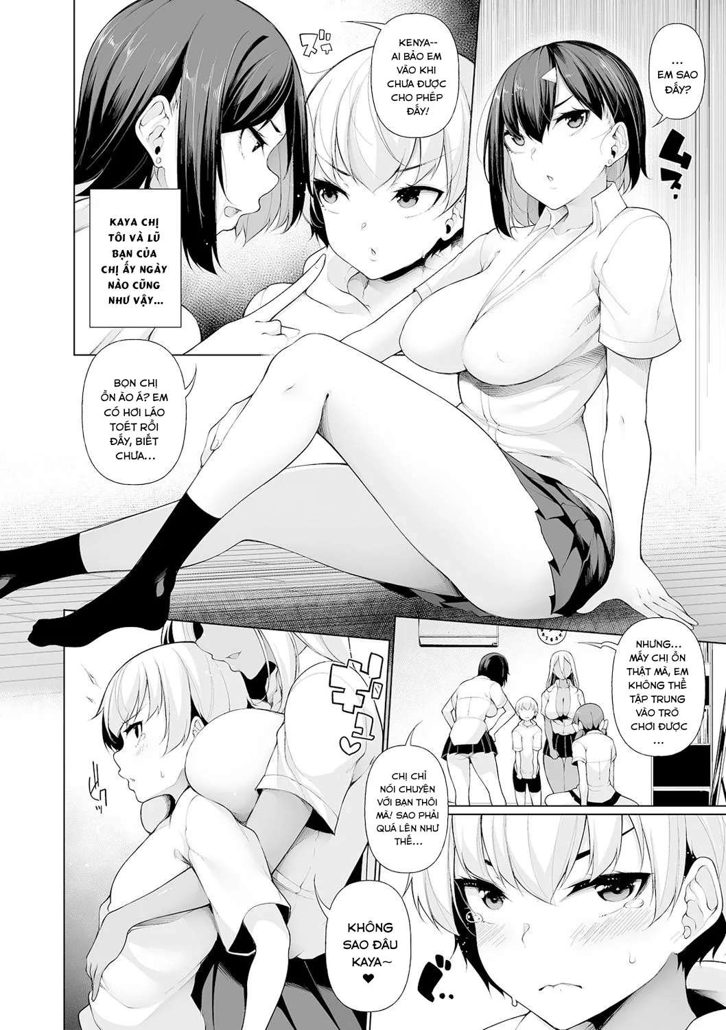 HentaiVN.net - Ảnh 7 - Zenbu Gal na Nee-chan no Sei [ぶギャルな姉ちゃんのせい] - Chap 1
