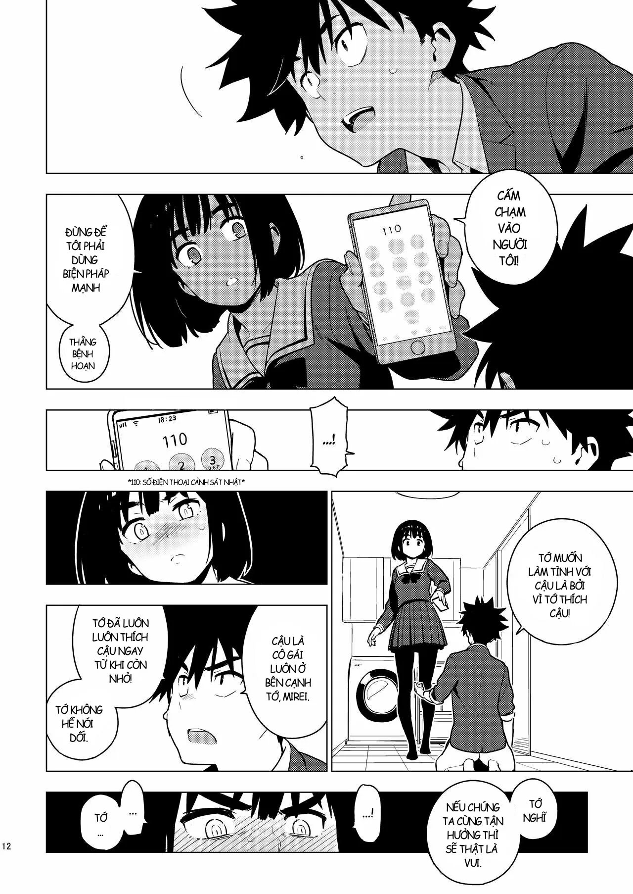 HentaiVN.net - Ảnh 11 - Osananajimi [幼馴染] - Chap 1