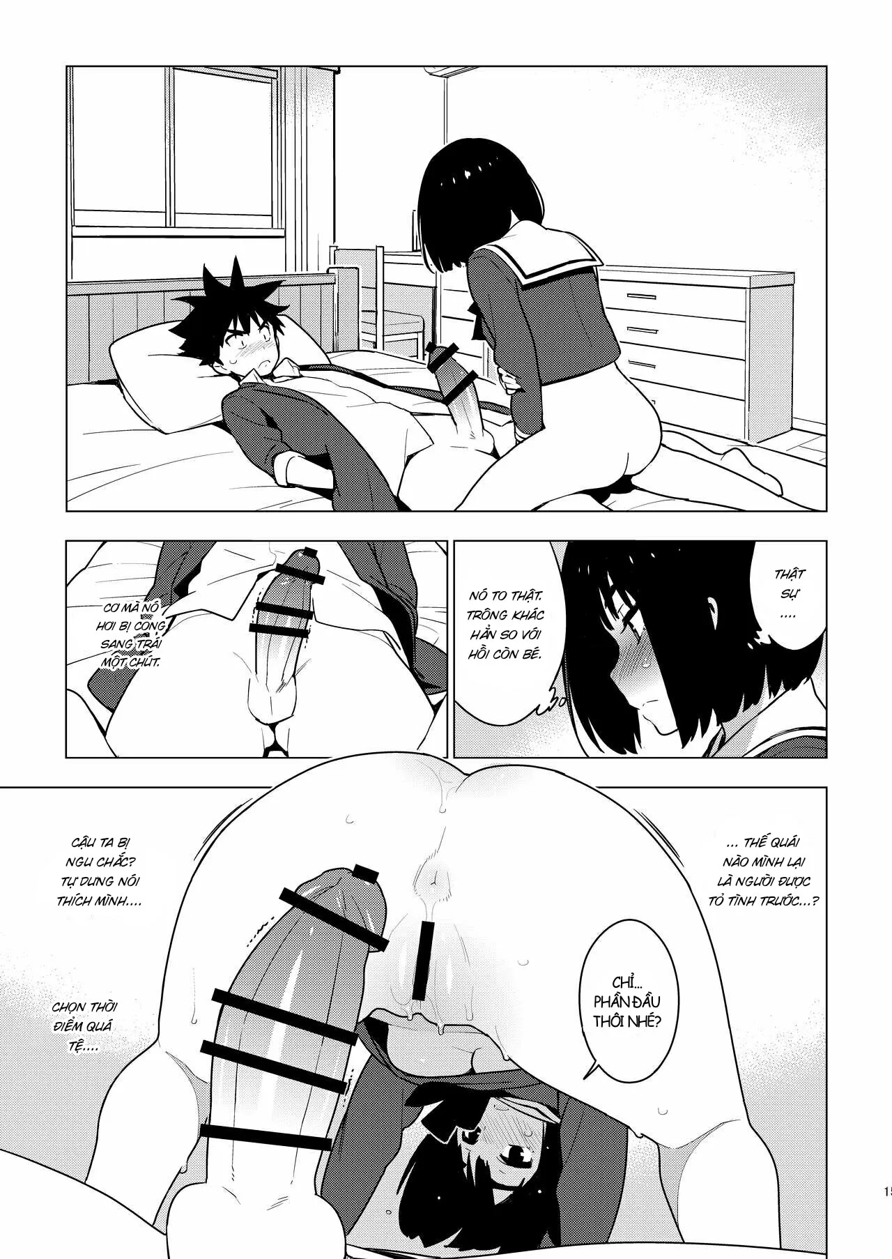 HentaiVN.net - Ảnh 14 - Osananajimi [幼馴染] - Chap 1