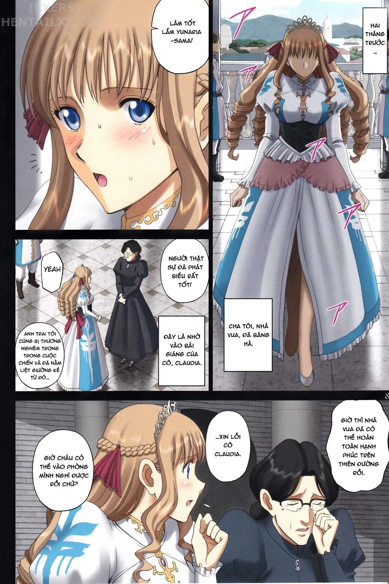 HentaiVN.net - Ảnh 11 - The Elegant Princess Wanted To Be Seen -Yunaria Fon Vitoria- [Roshutsu Otome Fantasy] - Chap 1
