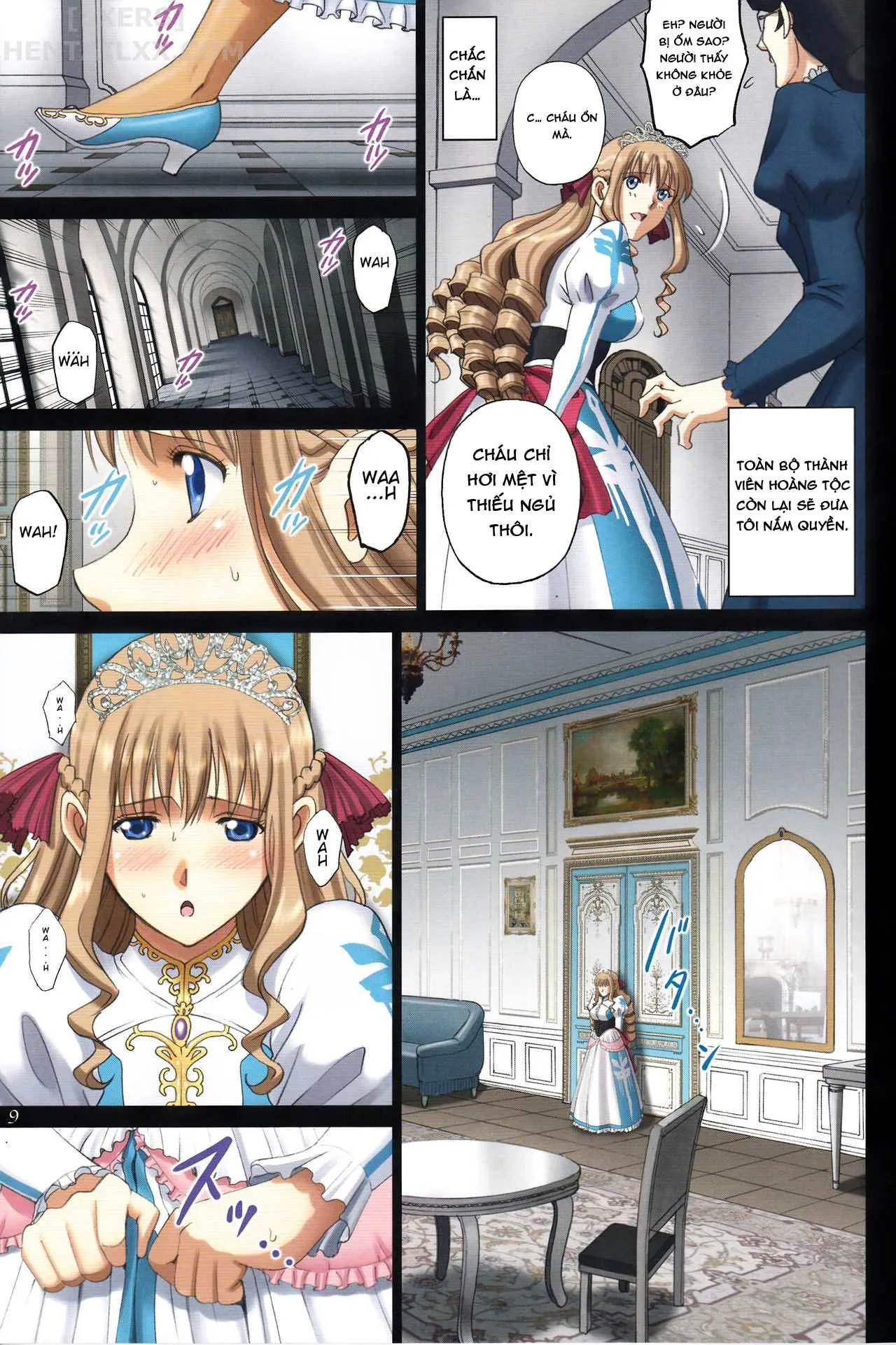 HentaiVN.net - Ảnh 12 - The Elegant Princess Wanted To Be Seen -Yunaria Fon Vitoria- [Roshutsu Otome Fantasy] - Chap 1