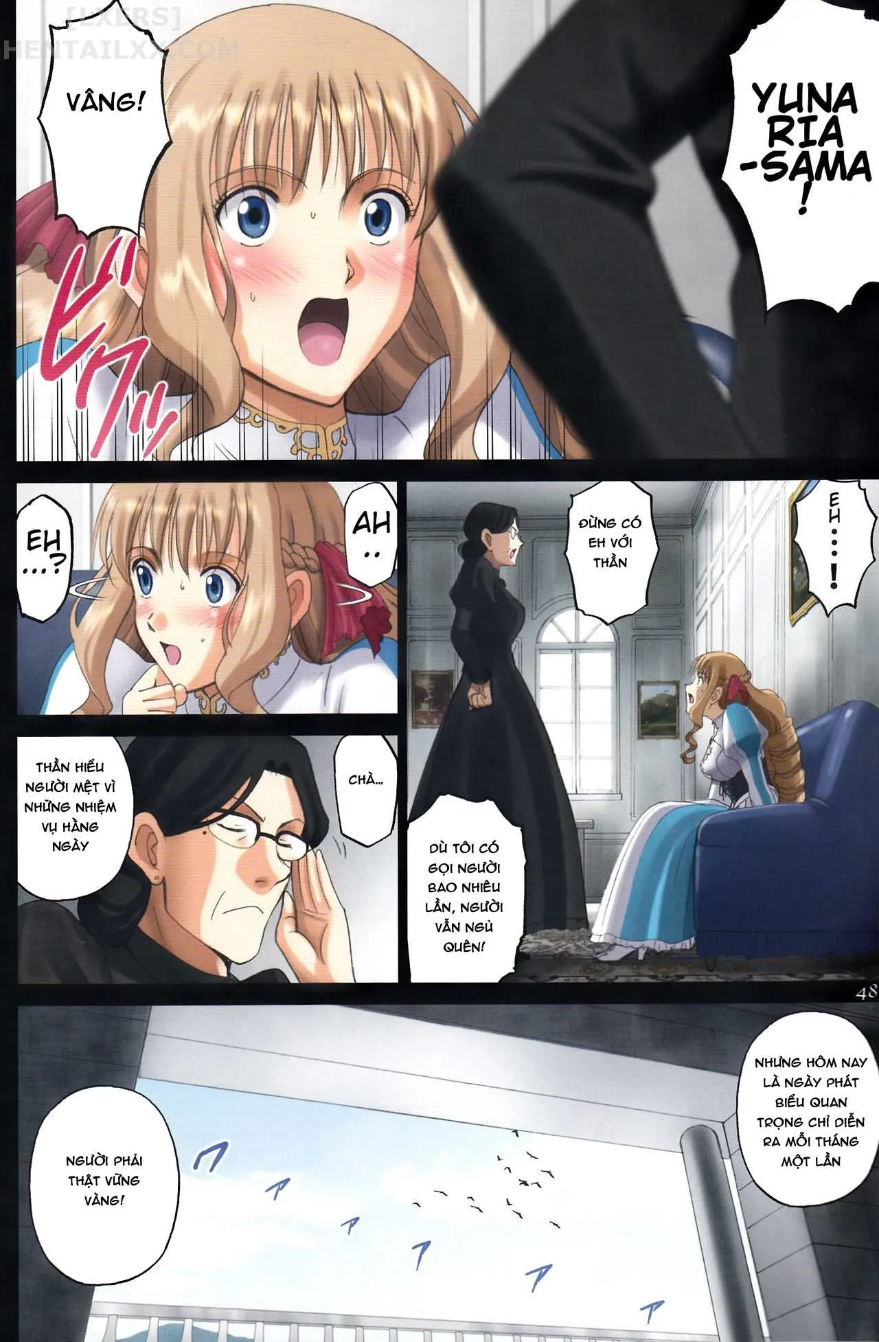 HentaiVN.net - Ảnh 51 - The Elegant Princess Wanted To Be Seen -Yunaria Fon Vitoria- [Roshutsu Otome Fantasy] - Chap 2 - [END]