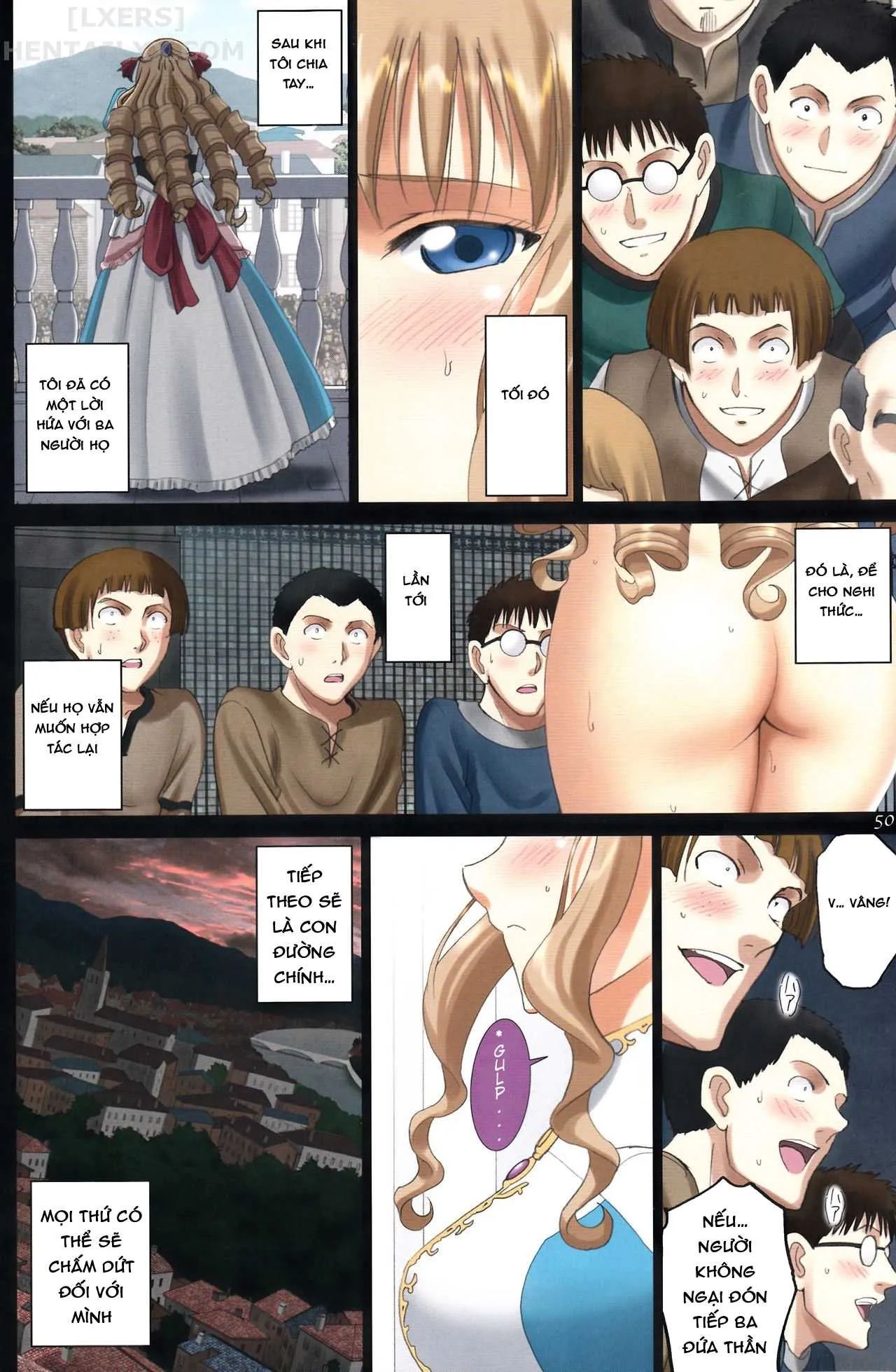 HentaiVN.net - Ảnh 53 - The Elegant Princess Wanted To Be Seen -Yunaria Fon Vitoria- [Roshutsu Otome Fantasy] - Chap 2 - [END]