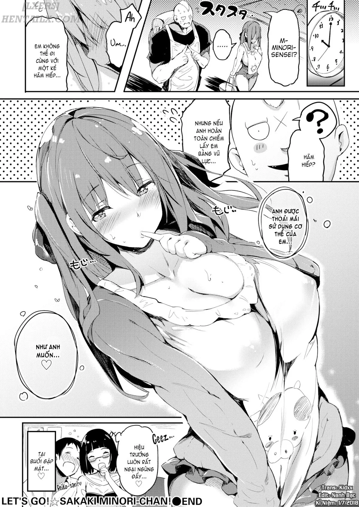 HentaiVN.net - Ảnh 20 - Flappy! Sugar Babies (Full) - Chap 05 - Lets Go! Sakaki Minori-chan!