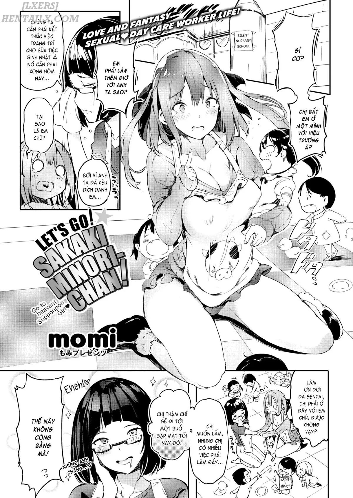 HentaiVN.net - Ảnh 3 - Flappy! Sugar Babies (Full) - Chap 05 - Lets Go! Sakaki Minori-chan!