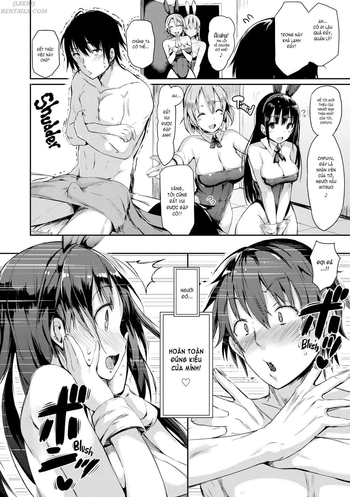 HentaiVN.net - Ảnh 6 - Flappy! Sugar Babies (Full) - Chap 06 - Work is a Harey Thing