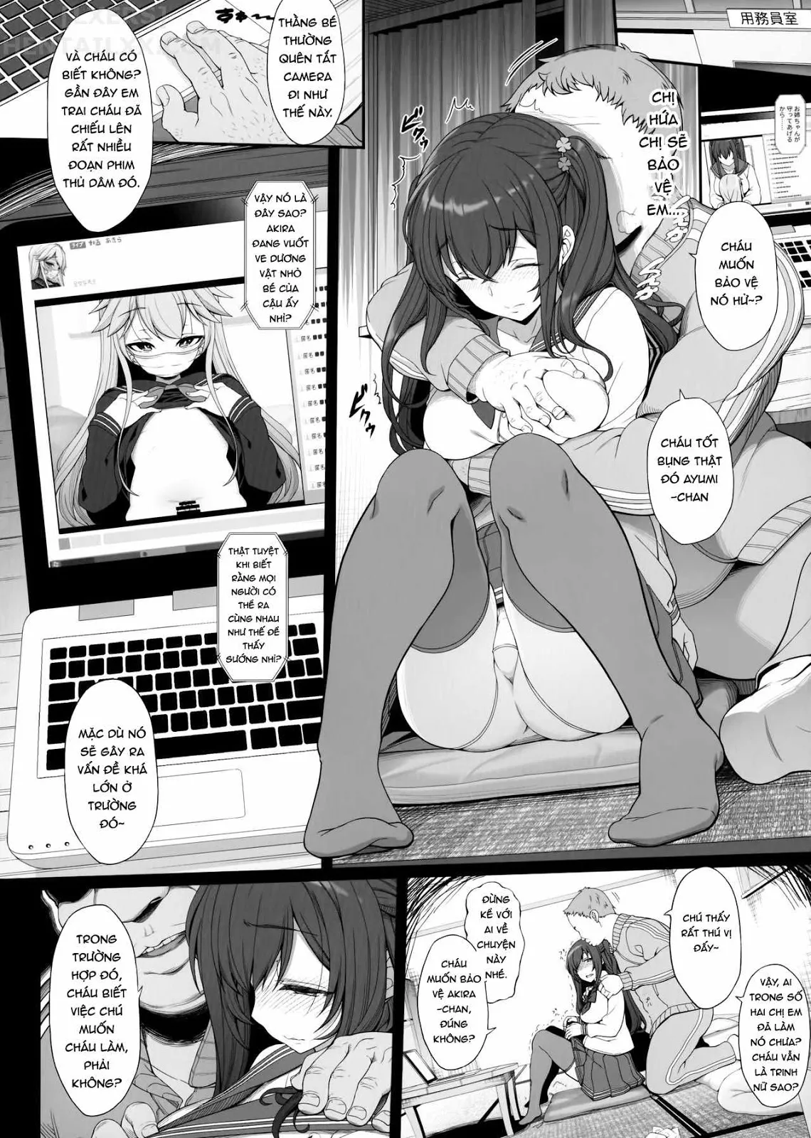 HentaiVN.net - Ảnh 6 - Tanetsuke Oji-San No JK Kozukuri SEX - Oneshot