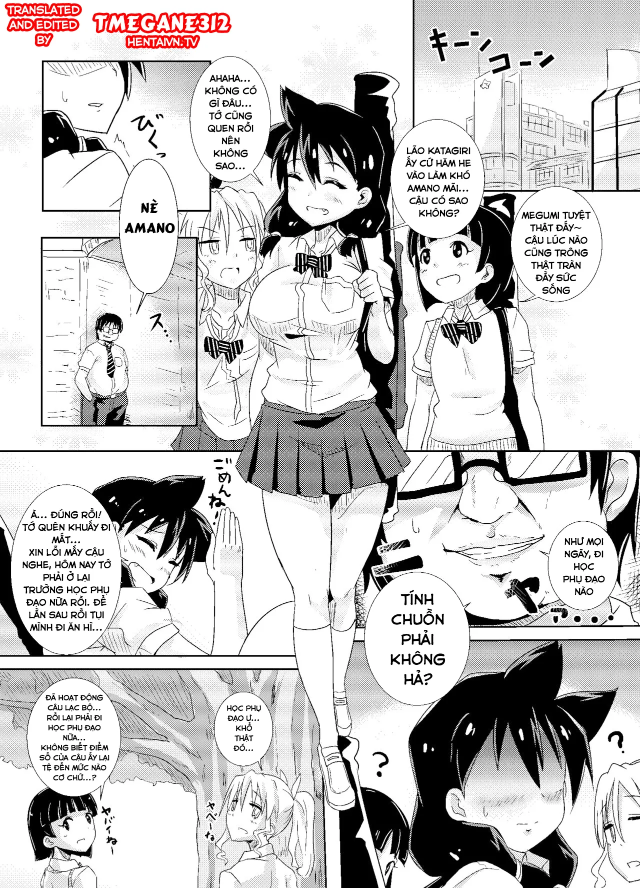 HentaiVN.net - Ảnh 3 - Tống Tình Và Biến Megumi Thành Con Đĩ Của Riêng Tôi~ [Amano Megumi wa Nigerarenai!] - Oneshot