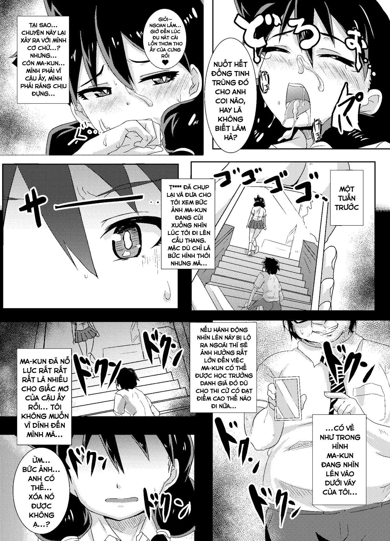 HentaiVN.net - Ảnh 5 - Tống Tình Và Biến Megumi Thành Con Đĩ Của Riêng Tôi~ [Amano Megumi wa Nigerarenai!] - Oneshot