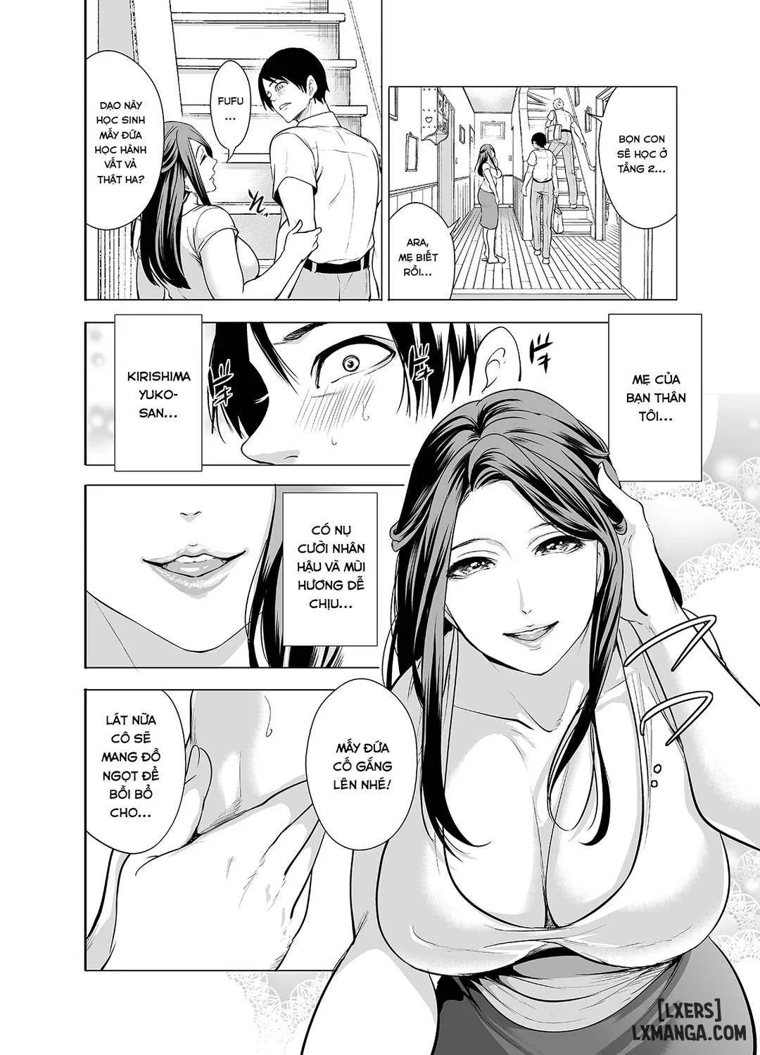 HentaiVN.net - Ảnh 4 - Mẹ của bạn tôi - Oneshot