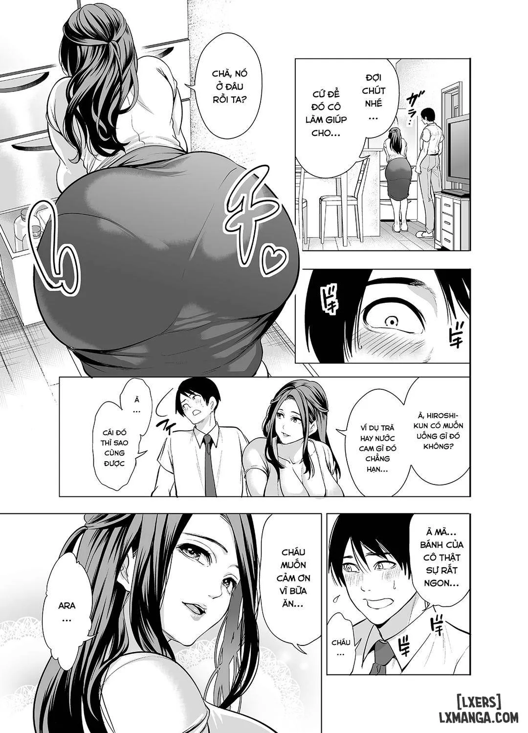 HentaiVN.net - Ảnh 7 - Mẹ của bạn tôi - Oneshot