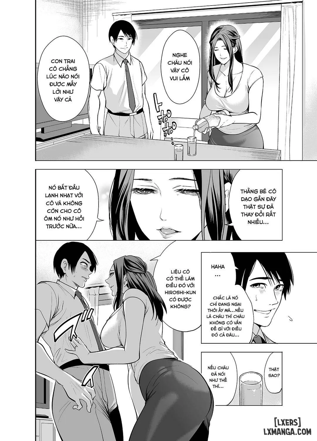 HentaiVN.net - Ảnh 8 - Mẹ của bạn tôi - Oneshot