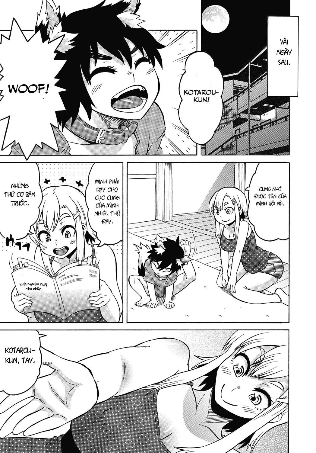 HentaiVN.net - Ảnh 4 - Bị thú cưng chịch [Hajimete no! Shota Pet Nyuumon] - Oneshot