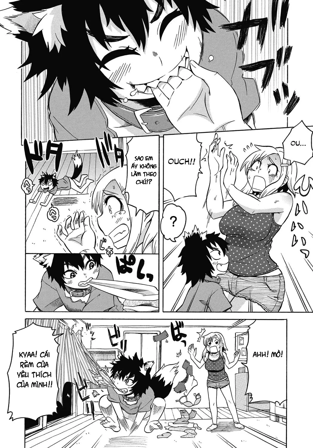 HentaiVN.net - Ảnh 5 - Bị thú cưng chịch [Hajimete no! Shota Pet Nyuumon] - Oneshot