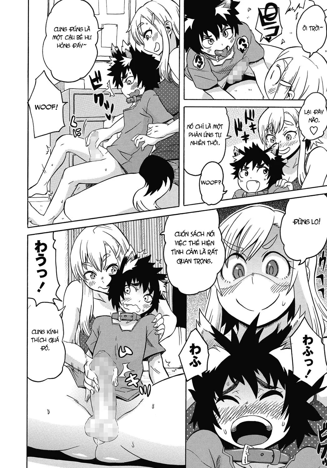 HentaiVN.net - Ảnh 7 - Bị thú cưng chịch [Hajimete no! Shota Pet Nyuumon] - Oneshot