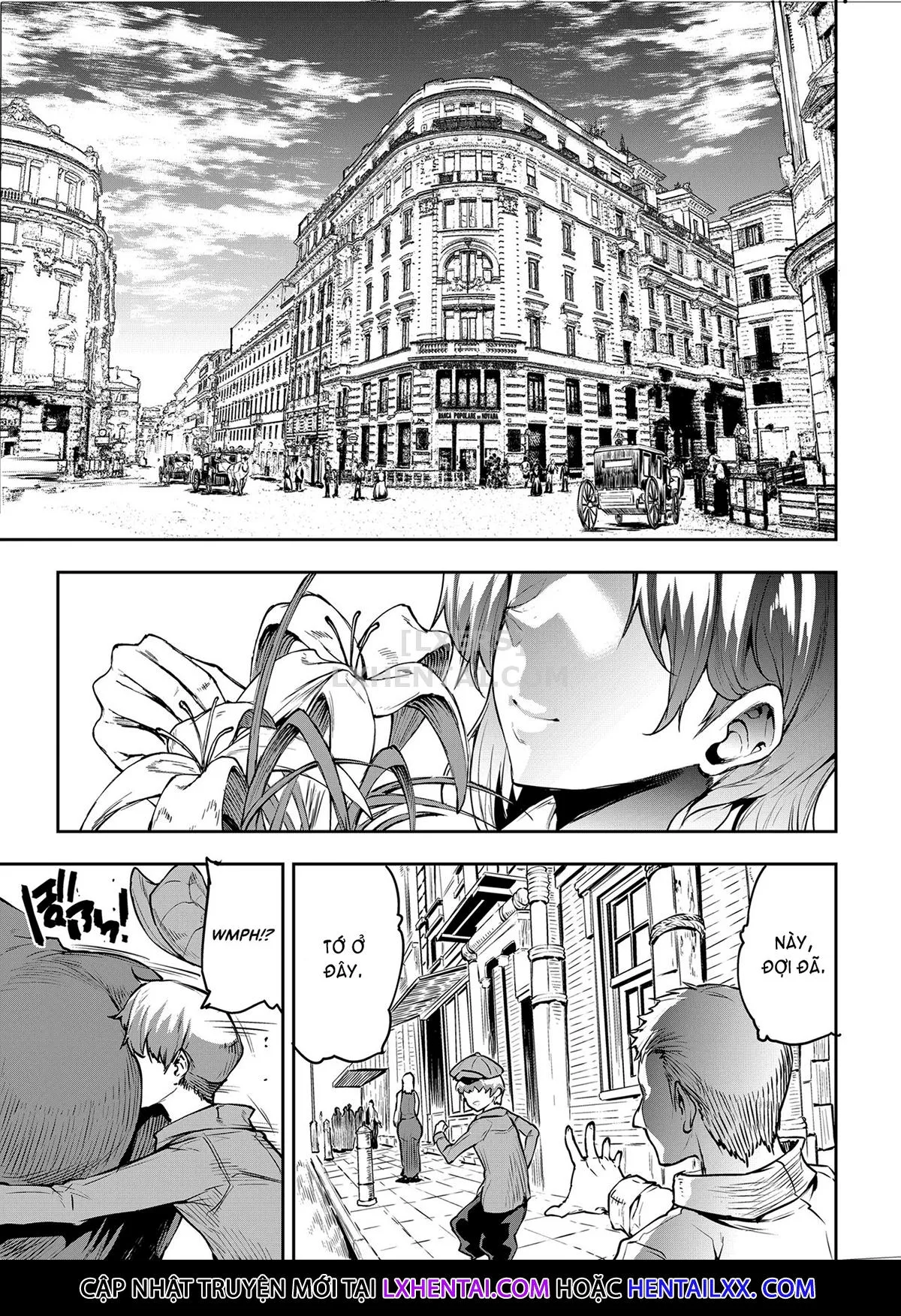 HentaiVN.net - Ảnh 8 - Flower Vendor [~Hanauri Onee-san ni Yasashiku Fudeoroshi~] - Oneshot