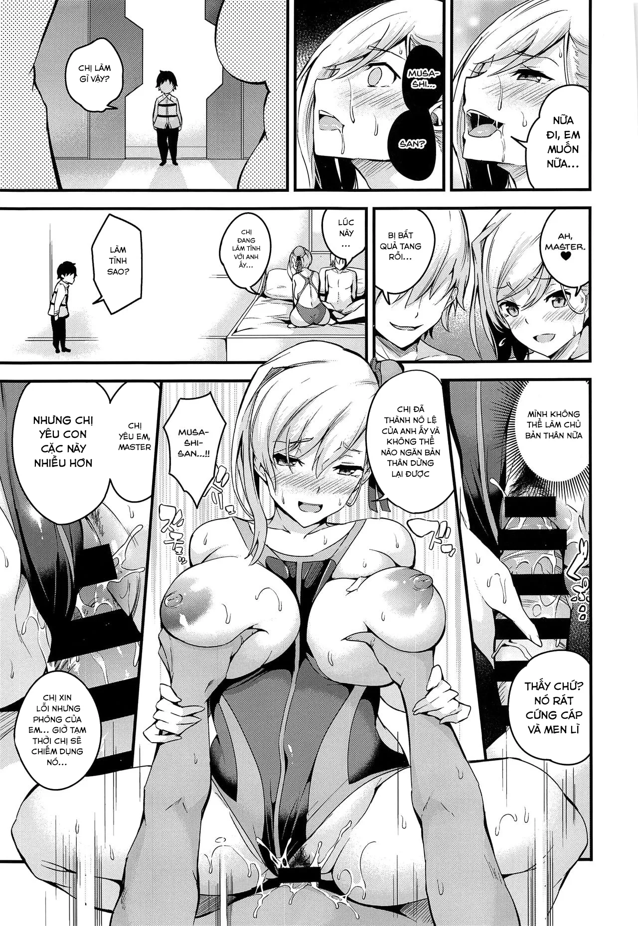HentaiVN.net - Ảnh 33 - Musashi-chan no NTR Saimin (Fate Grand Order) - Oneshot
