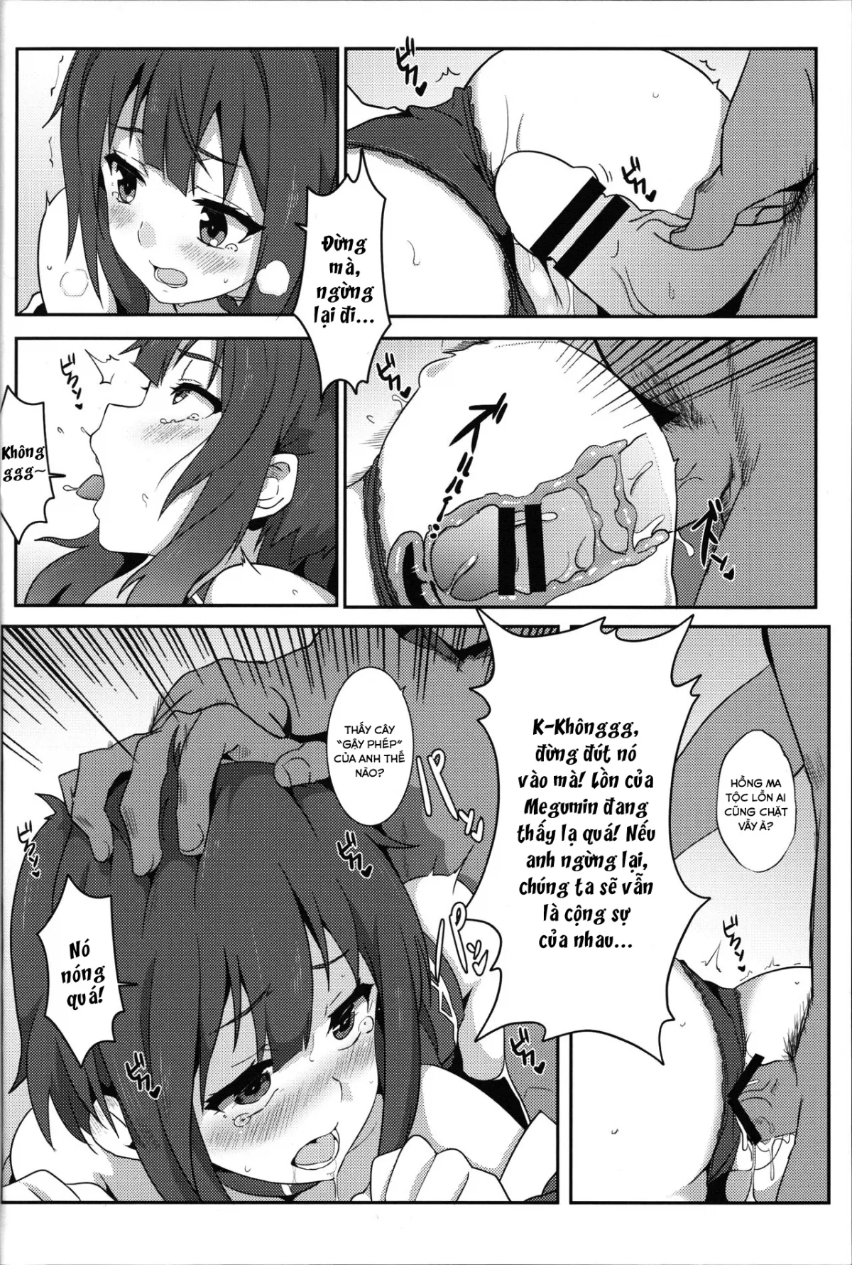 HentaiVN.net - Ảnh 11 - Tặng cho Megumin một cây gậy phép mới (Kono Subarashii Sekai ni Syukufuku o!) [(FF28) [Nikoushikou (Nekosaki Aoi)] Blessing Megumin with a Magnificence Explosion! (Kono Subarashii Sekai ni Syukufuku o!)] - Oneshot