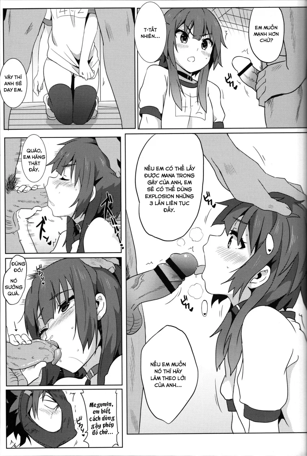 HentaiVN.net - Ảnh 16 - Tặng cho Megumin một cây gậy phép mới (Kono Subarashii Sekai ni Syukufuku o!) [(FF28) [Nikoushikou (Nekosaki Aoi)] Blessing Megumin with a Magnificence Explosion! (Kono Subarashii Sekai ni Syukufuku o!)] - Oneshot