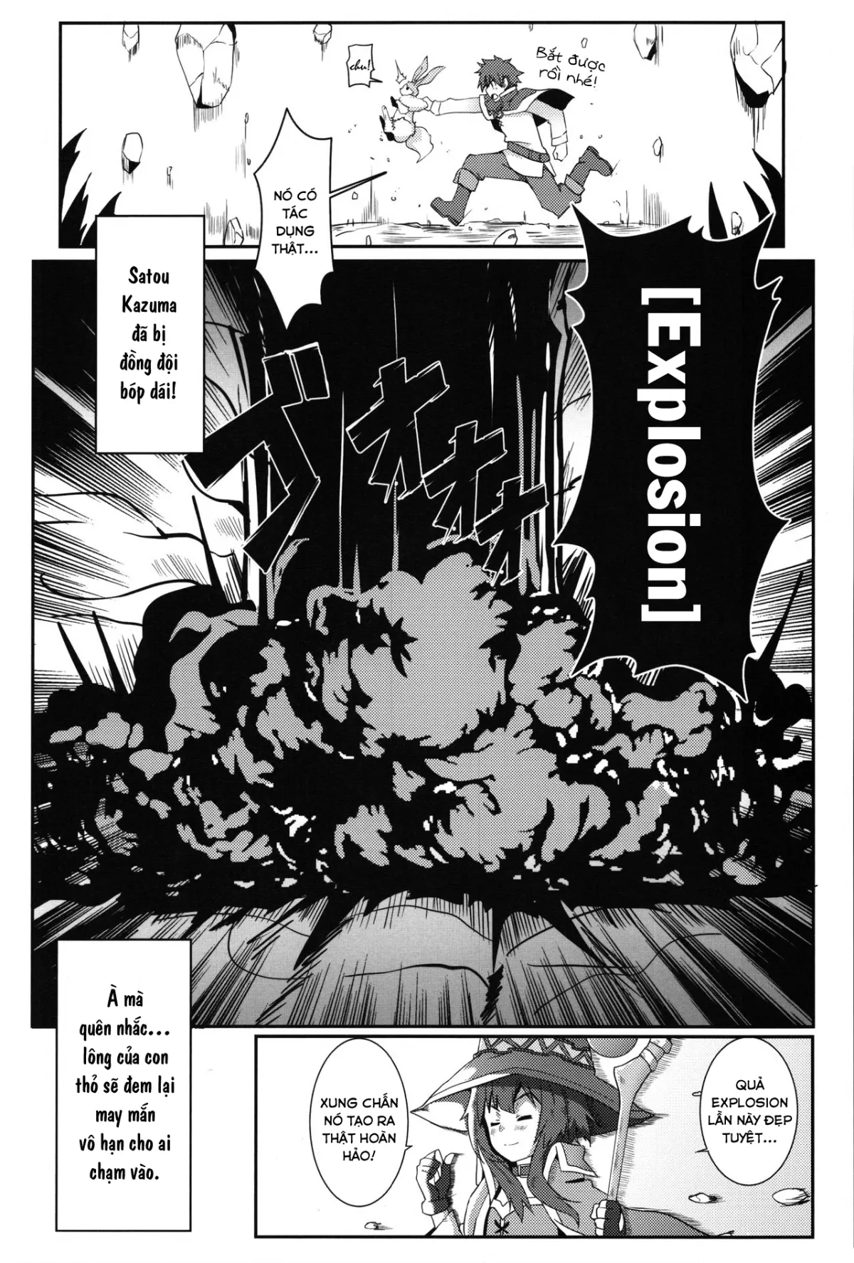 HentaiVN.net - Ảnh 7 - Tặng cho Megumin một cây gậy phép mới (Kono Subarashii Sekai ni Syukufuku o!) [(FF28) [Nikoushikou (Nekosaki Aoi)] Blessing Megumin with a Magnificence Explosion! (Kono Subarashii Sekai ni Syukufuku o!)] - Oneshot