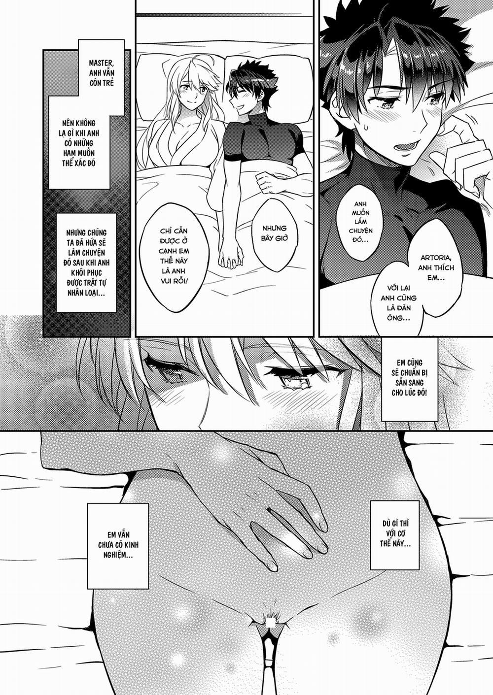 HentaiVN.net - Ảnh 3 - Shinjite Okuridashita Arturia ga NTRreru nante... (Fate/Grand Order) [信じて送り出したアルトリアがNTRれるなんて…] - Chap 01
