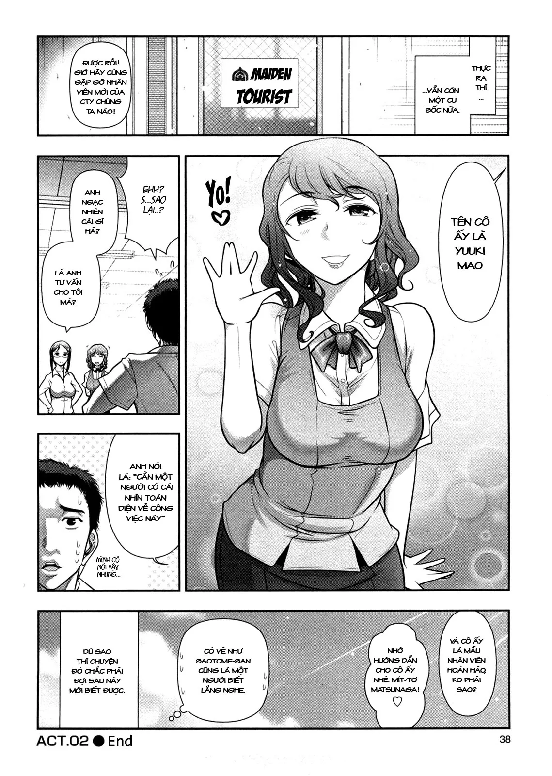 HentaiVN.net - Ảnh 21 - Những bữa tiệc tình dục [Mix Party] - Chap 2: Chủ đề công sở