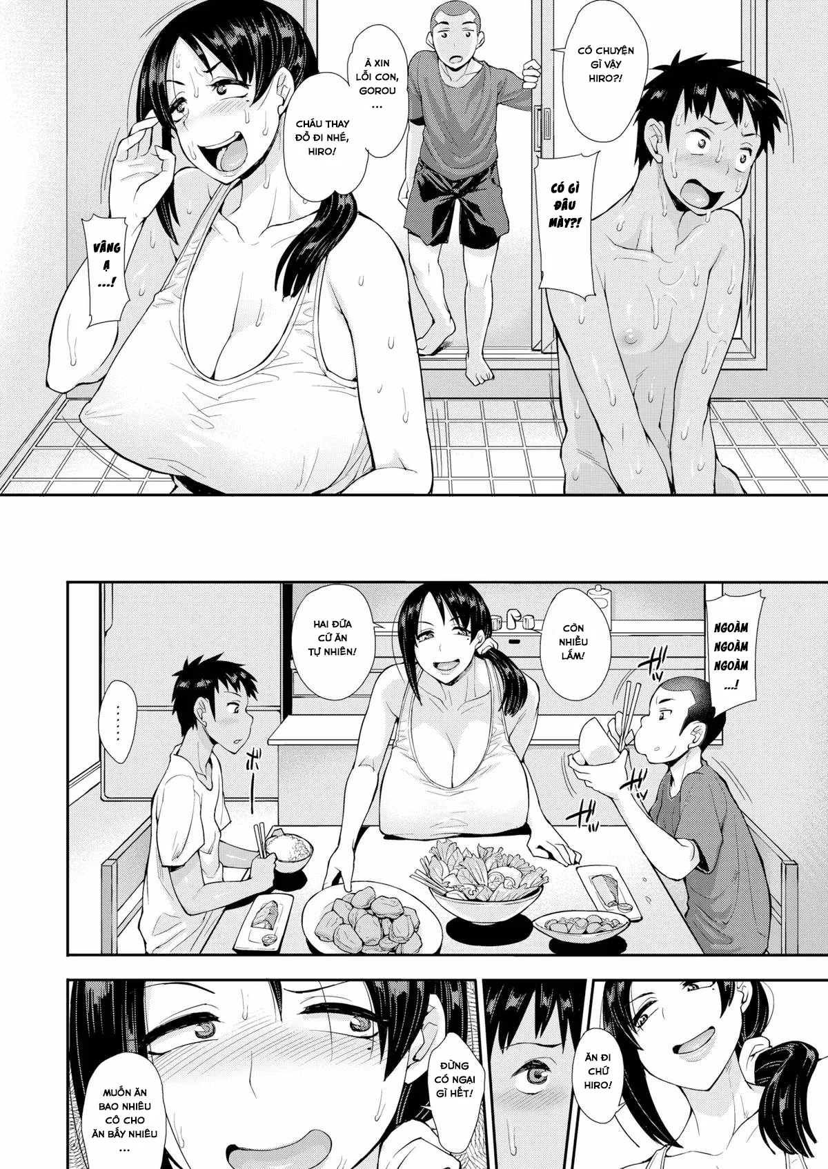HentaiVN.net - Ảnh 13 - Yêu Mẹ Thằng Bạn Thân! [Madam Complex] - Oneshot