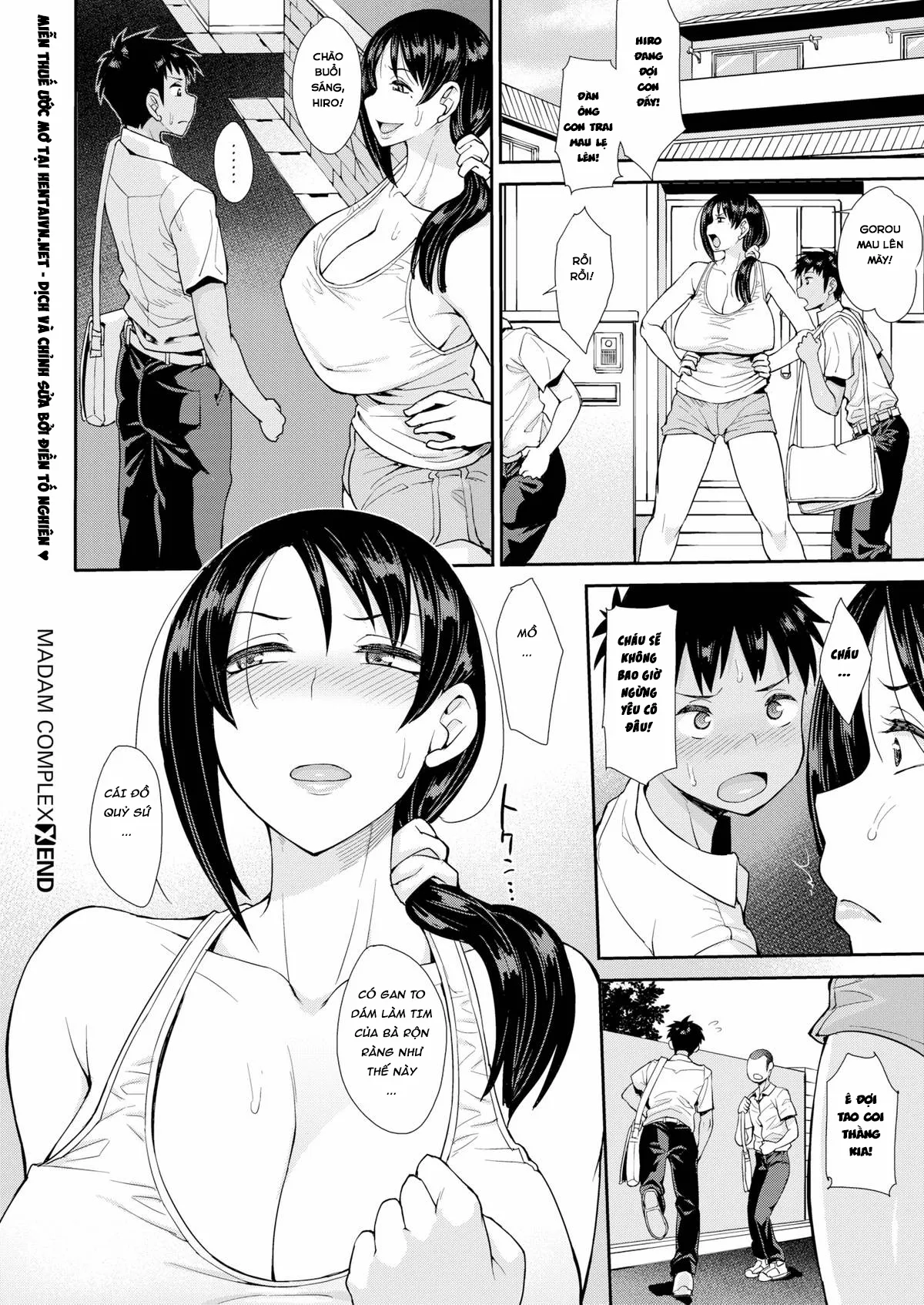 HentaiVN.net - Ảnh 27 - Yêu Mẹ Thằng Bạn Thân! [Madam Complex] - Oneshot
