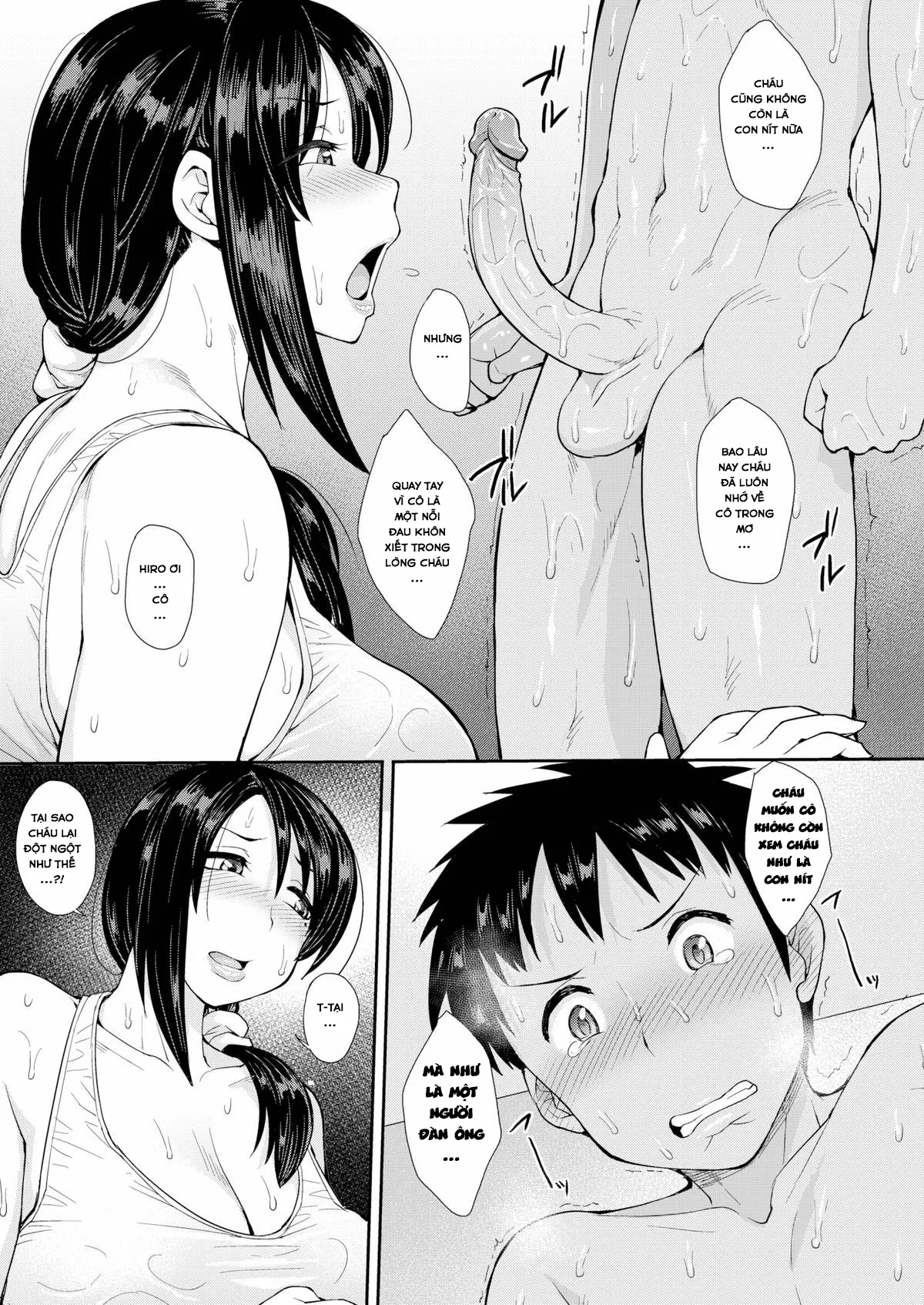 HentaiVN.net - Ảnh 8 - Yêu Mẹ Thằng Bạn Thân! [Madam Complex] - Oneshot