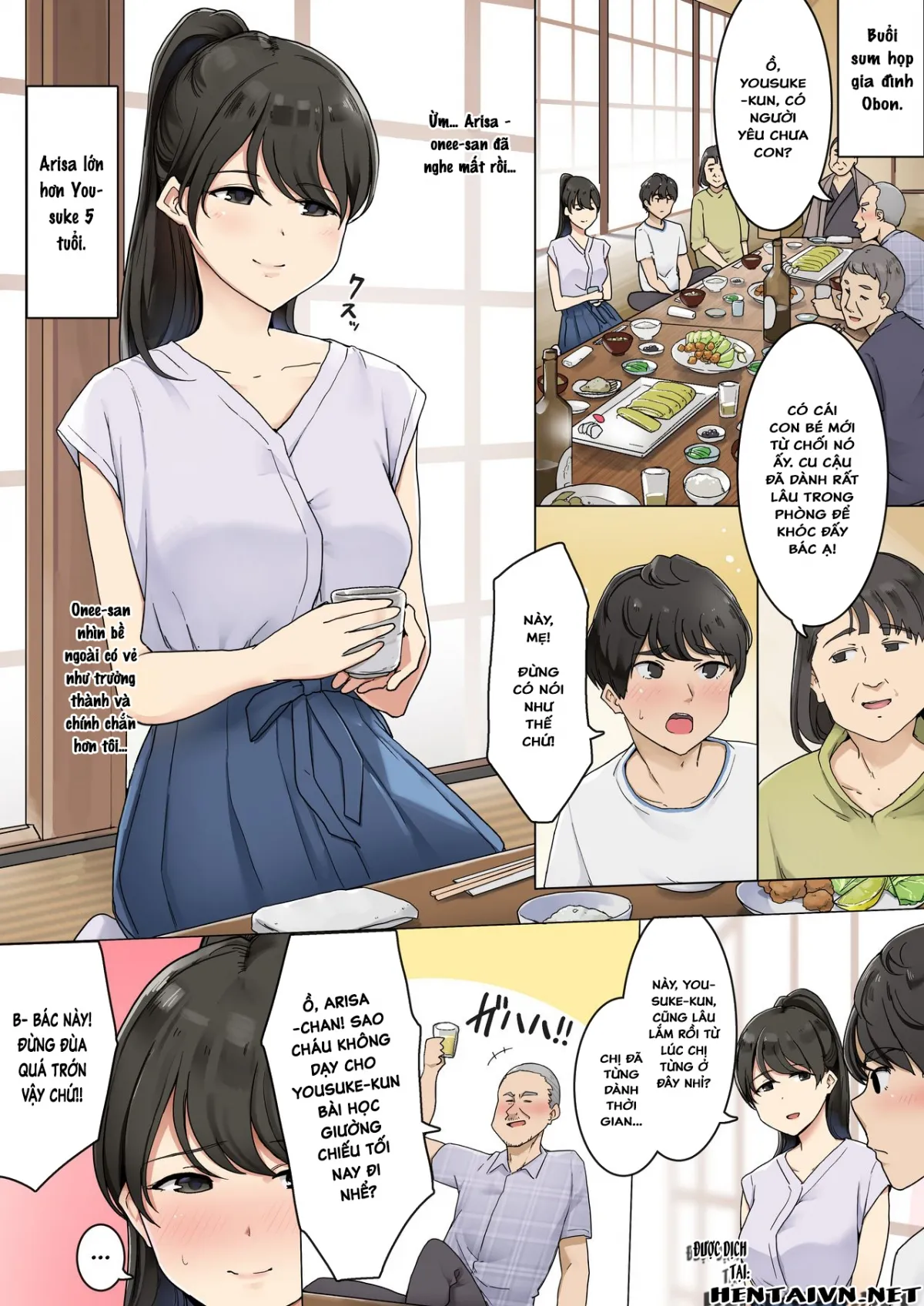 HentaiVN.net - Ảnh 3 - Shinseki no Onee-san ni Fudeoroshi Shitemorau Ohanashi - Oneshot