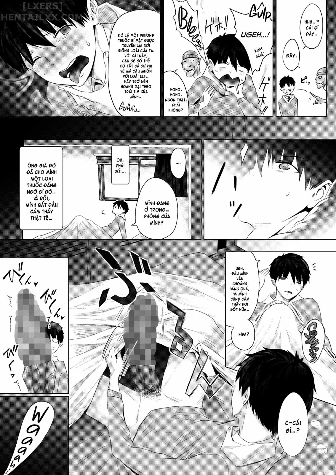 HentaiVN.net - Ảnh 8 - Orc Chinpo O Te Ni Ireta! Elf Oyako O Ore Senyou Nama Onaho Ni Shitatta ... - Oneshot