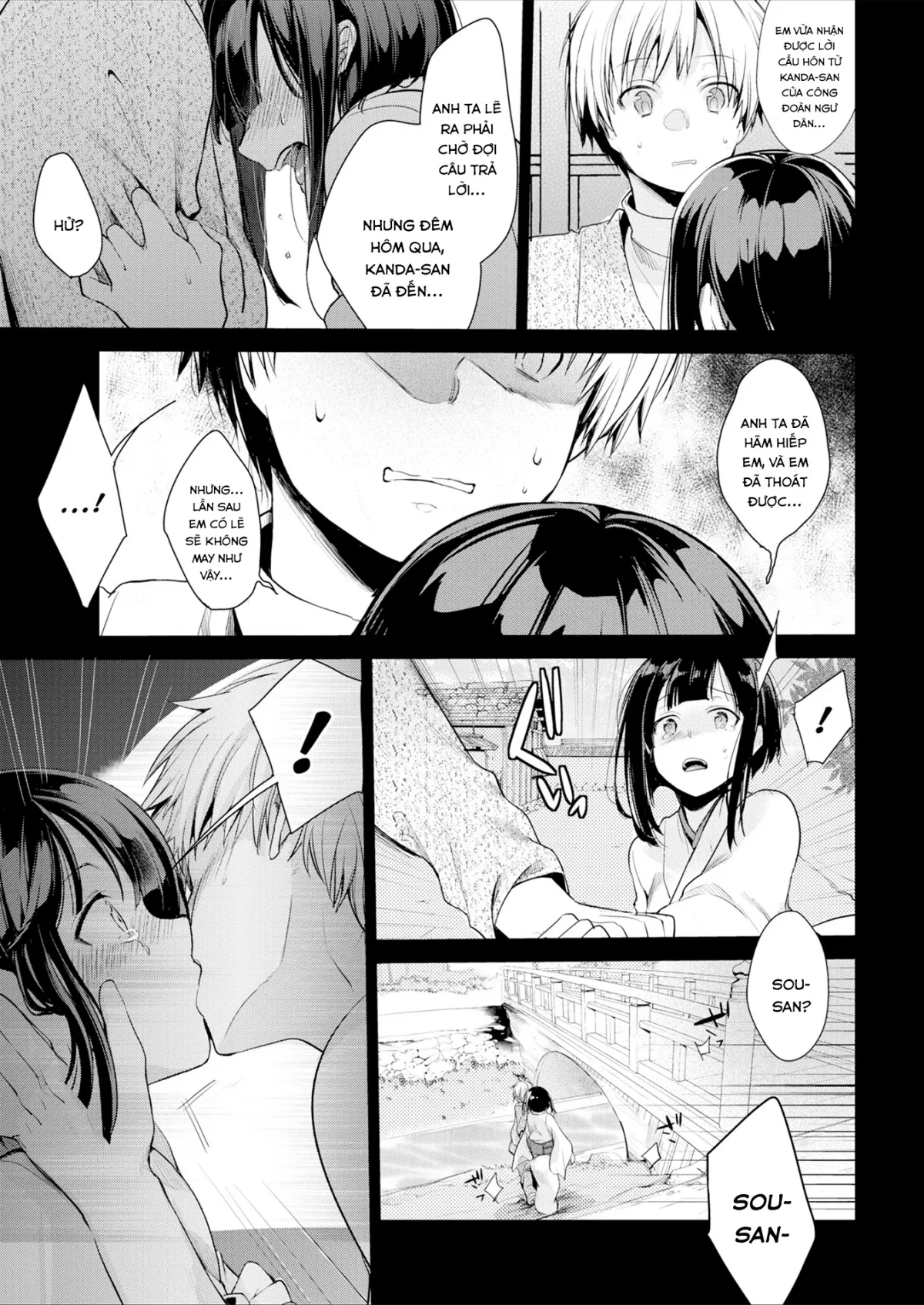 HentaiVN.net - Ảnh 4 - Cướp Vợ [Wife Snatch] - Oneshot