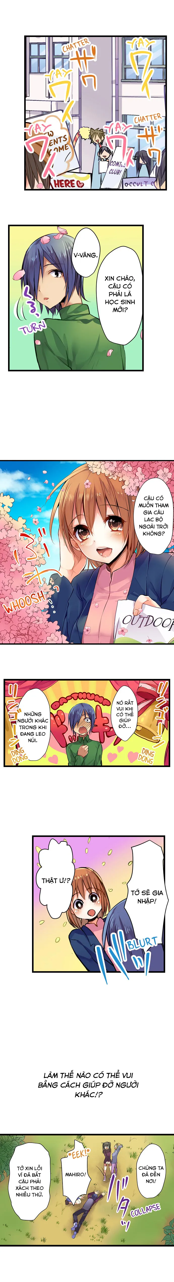 HentaiVN.net - Ảnh 3 - Sex In The Sleeping Bag. Can I join you? [Nebukuro Ecchi ~ Senpai! Haitte ii desu ka?] - Chap 1