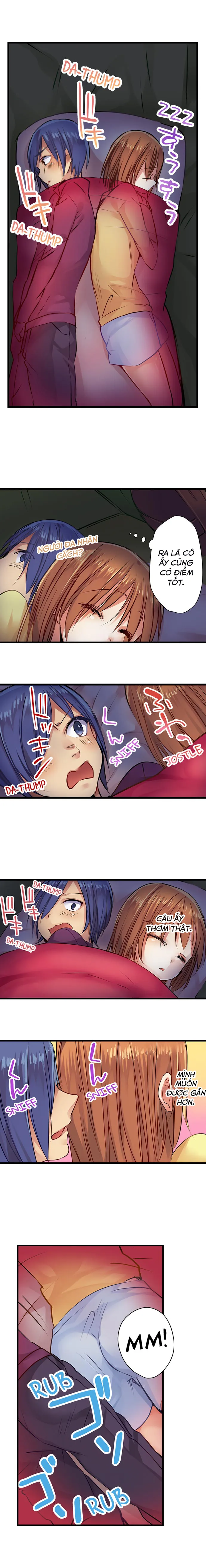 HentaiVN.net - Ảnh 8 - Sex In The Sleeping Bag. Can I join you? [Nebukuro Ecchi ~ Senpai! Haitte ii desu ka?] - Chap 1