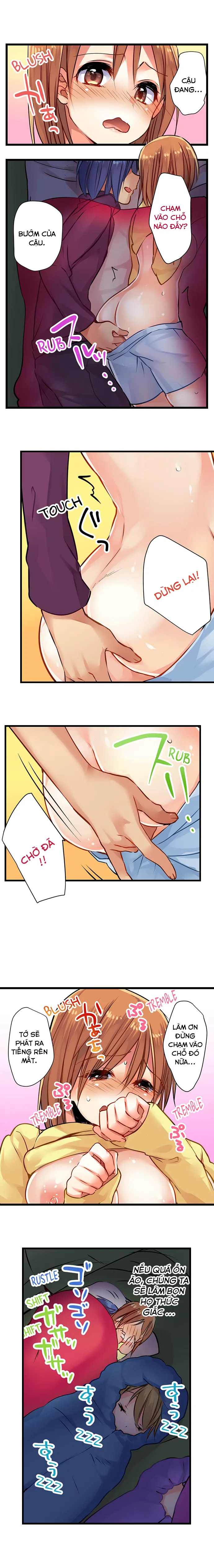 HentaiVN.net - Ảnh 5 - Sex In The Sleeping Bag. Can I join you? [Nebukuro Ecchi ~ Senpai! Haitte ii desu ka?] - Chap 2