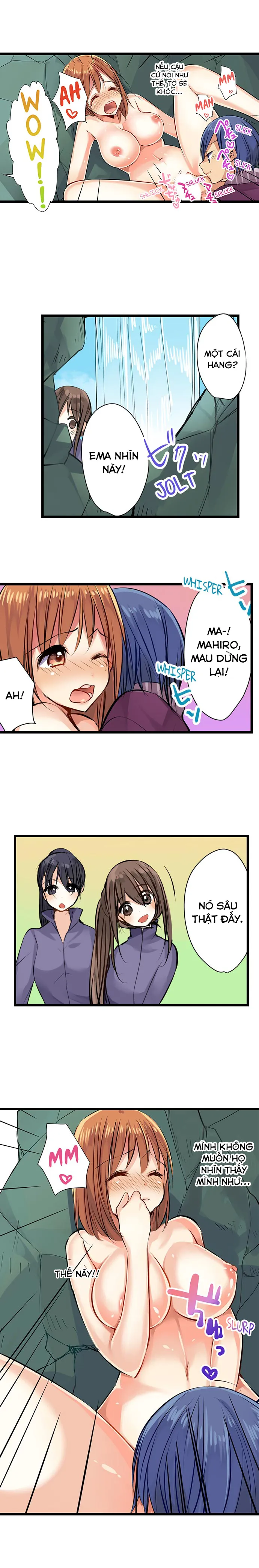 HentaiVN.net - Ảnh 10 - Sex In The Sleeping Bag. Can I join you? [Nebukuro Ecchi ~ Senpai! Haitte ii desu ka?] - Chap 4