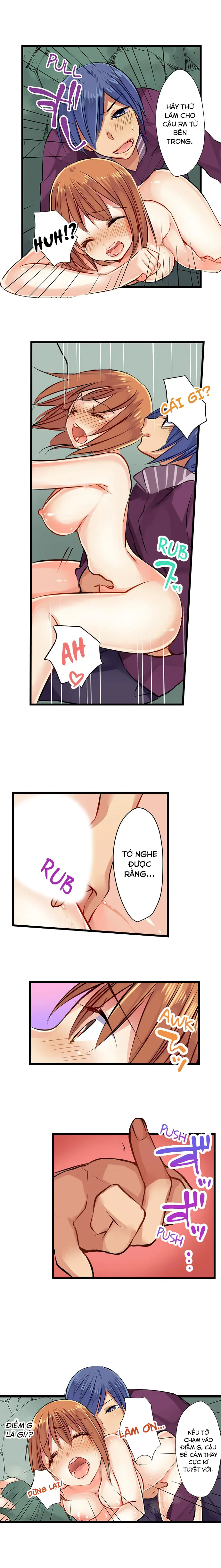 HentaiVN.net - Ảnh 7 - Sex In The Sleeping Bag. Can I join you? [Nebukuro Ecchi ~ Senpai! Haitte ii desu ka?] - Chap 5
