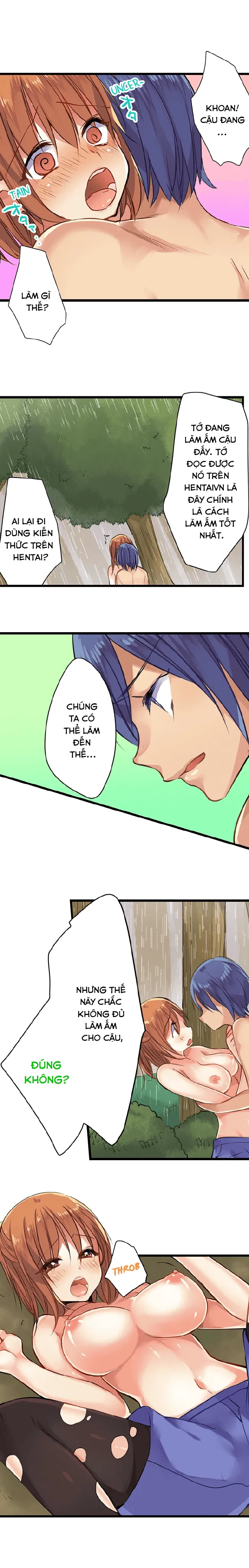 HentaiVN.net - Ảnh 8 - Sex In The Sleeping Bag. Can I join you? [Nebukuro Ecchi ~ Senpai! Haitte ii desu ka?] - Chap 7