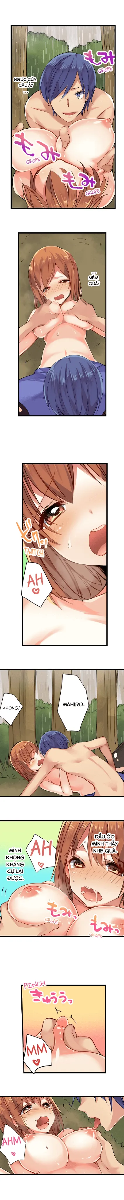 HentaiVN.net - Ảnh 9 - Sex In The Sleeping Bag. Can I join you? [Nebukuro Ecchi ~ Senpai! Haitte ii desu ka?] - Chap 7
