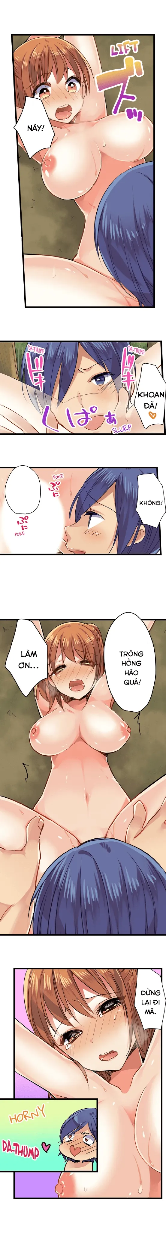 HentaiVN.net - Ảnh 4 - Sex In The Sleeping Bag. Can I join you? [Nebukuro Ecchi ~ Senpai! Haitte ii desu ka?] - Chap 8