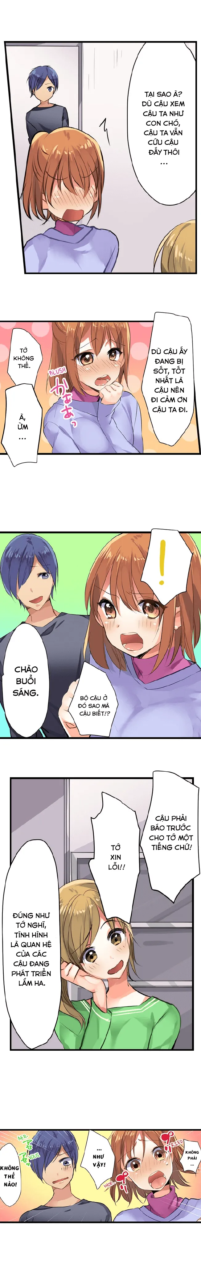 HentaiVN.net - Ảnh 10 - Sex In The Sleeping Bag. Can I join you? [Nebukuro Ecchi ~ Senpai! Haitte ii desu ka?] - Chap 9