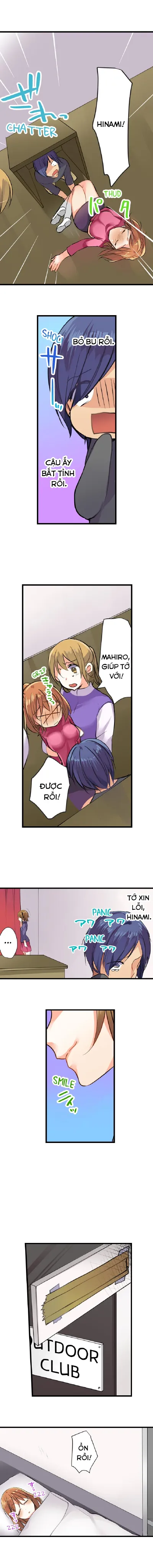 HentaiVN.net - Ảnh 9 - Sex In The Sleeping Bag. Can I join you? [Nebukuro Ecchi ~ Senpai! Haitte ii desu ka?] - Chap 11